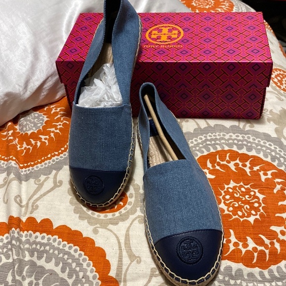 Tory Burch Shoes - Tory burch flat espadrille size 11 new